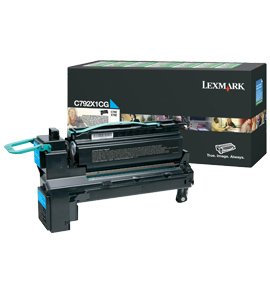 EAN 0734646194518 - Lexmark C792X1CG cartucho de tóner 1 pieza(s) Original Cian imagen 1