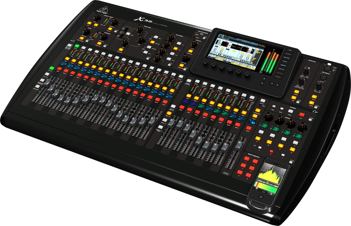 Behringer X32 Mezclador Dj 40 Canales 10 - 22000 Hz Negro