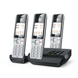 Gigaset Comfort 500a Trio Plata Negro  Telefono