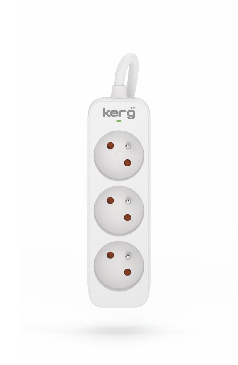 EAN 5901791030151 - HSK DATA Kerg M02383 3 Earthed sockets - 1.5m power strip with 3x1mm2 cable 10A imagen 1