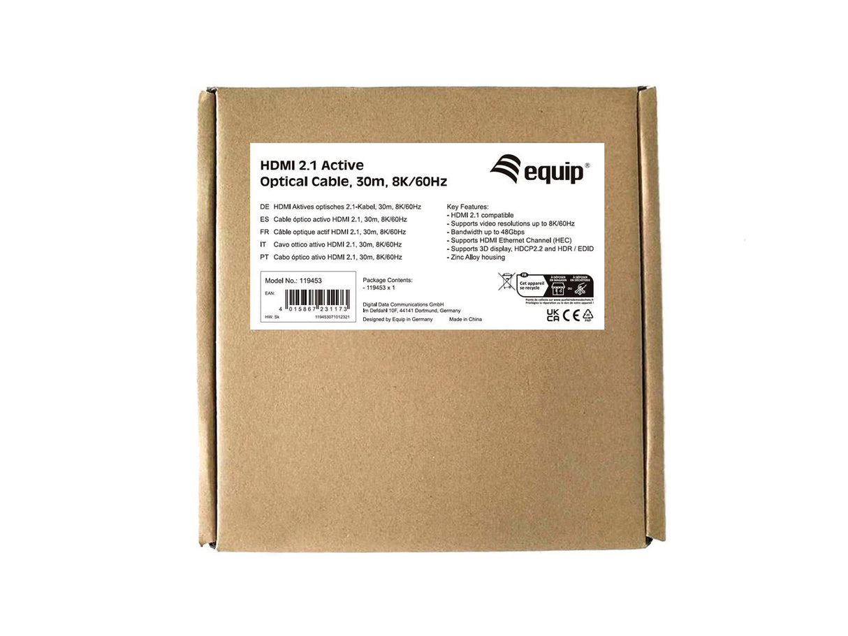 EAN 4015867231173 - Equip 119453 cable HDMI HDMI tipo A (Estándar) Negro imagen 5