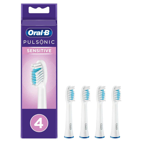 EAN 4210201299158 - Oral-B Pulsonic Sensitive 4 pieza(s) Blanco imagen 1