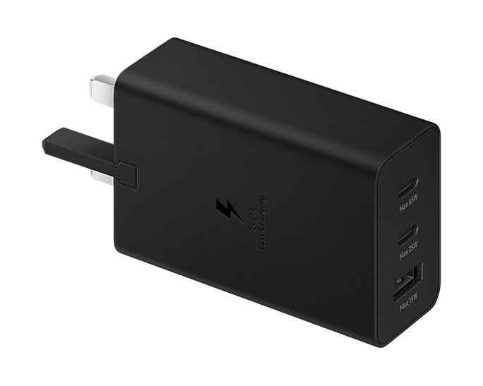 Common Black 65w Power  Adapter Trio