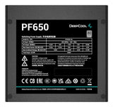 EAN 6933412711469 - DeepCool PF650 unidad de fuente de alimentación 650 W 20+4 pin ATX ATX Negro imagen 3