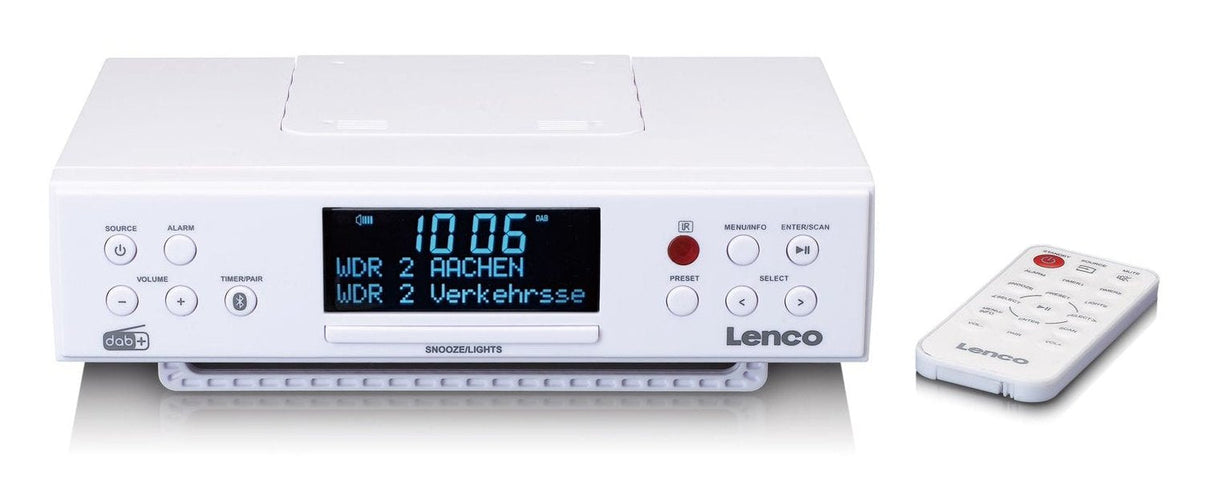 Radio Lenco Kcr-190 White