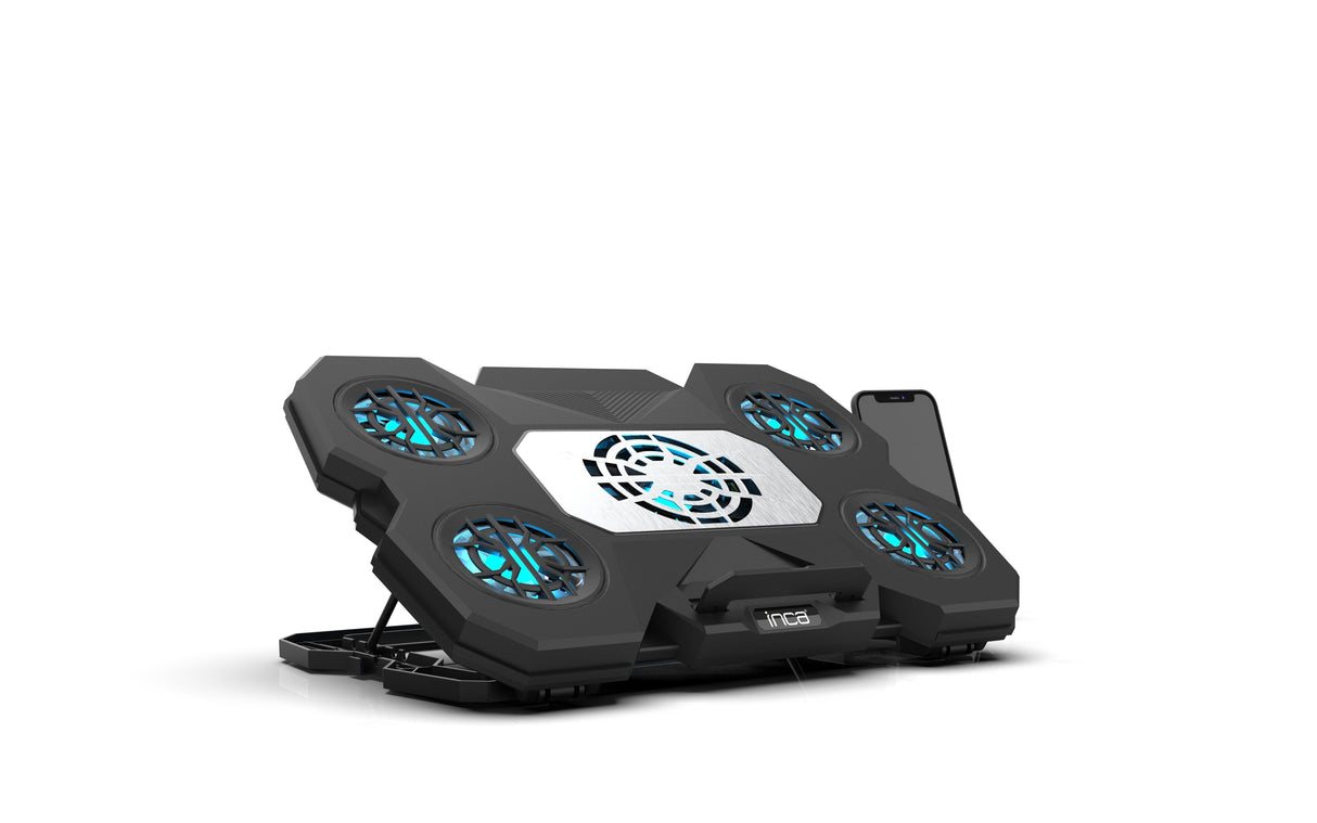 Inca Notebook Kühler Inc-614gms Gaming, 9-17", 5 Ventilador