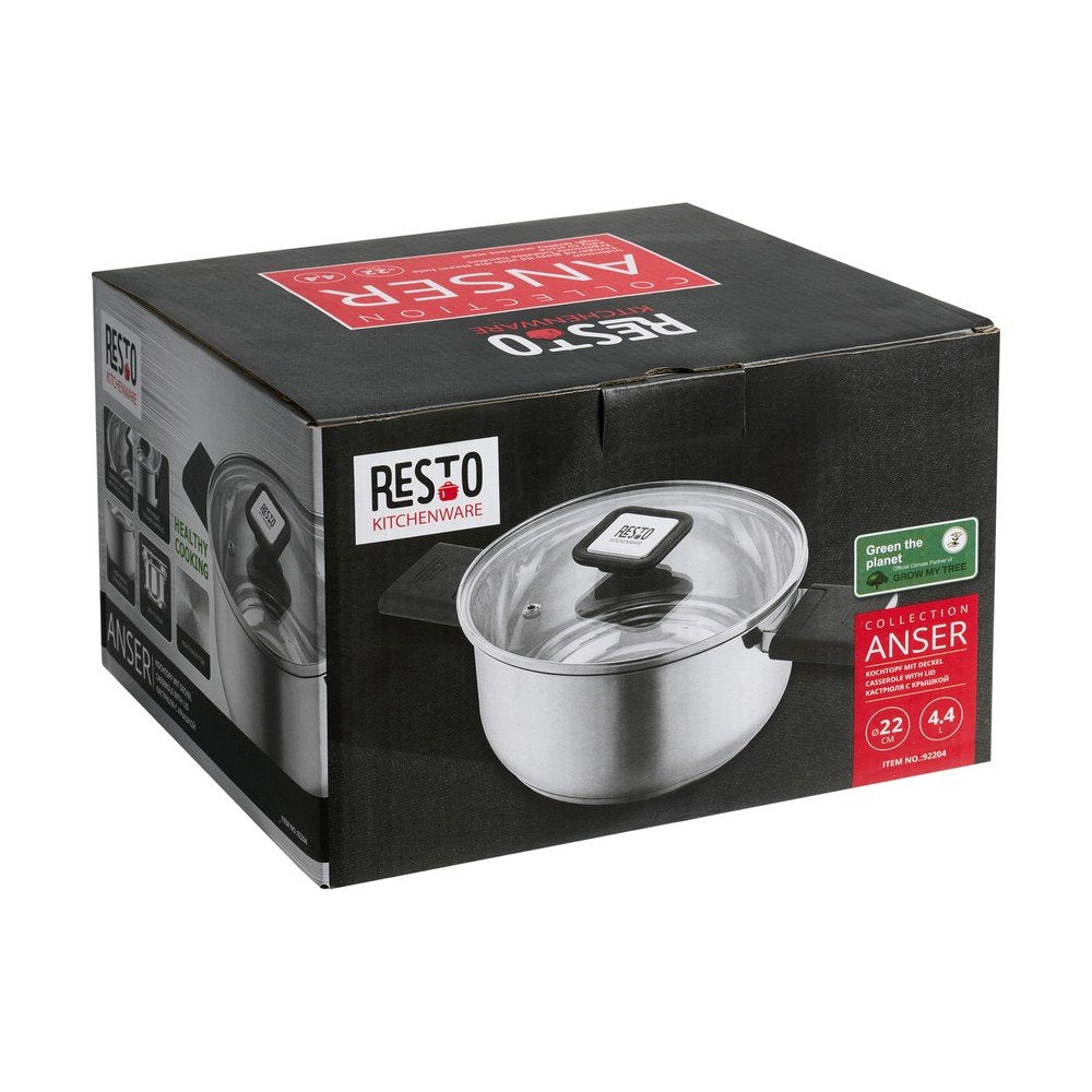EAN 4260709013732 - Resto Kitchenware Anser 4,4 L Alrededor Negro, Acero inoxidable imagen 18