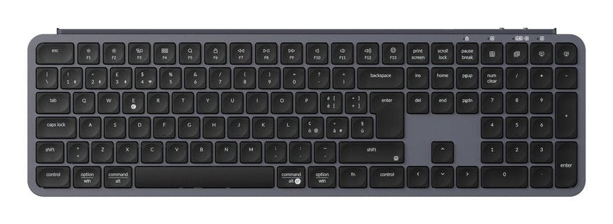 Teclado Keychron B6 Pro Ultra-Slim 100% Wireless Scissor Sw