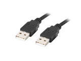 EAN 5901969427745 - Lanberg CA-USBA-20CU-0005-BK cable USB USB 2.0 0,5 m Negro imagen 1