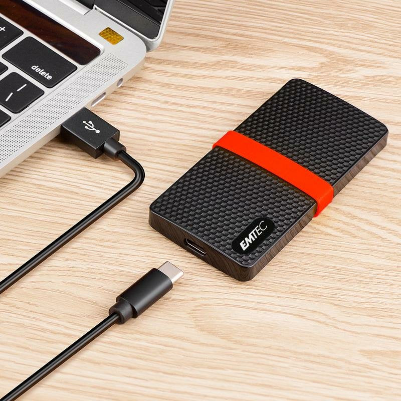 Emtec Ssd 2tb 3.2 Gen2 X200 Portable 4k