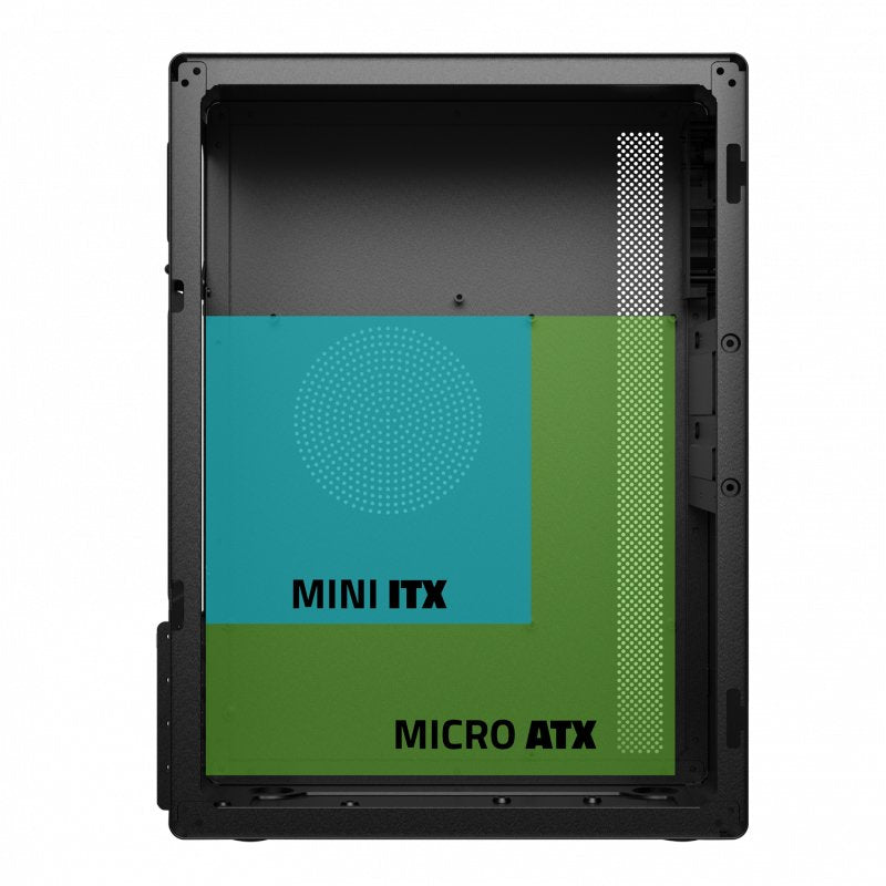 Caja Minitorre Micro Atx Advance Optima (Negro)