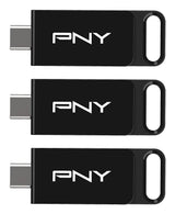 Usb-Mick 128gb Pny Elite Usb 3.2 Type-C Retail 3-Pack