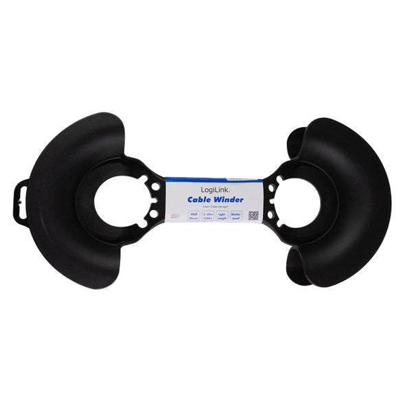 Logilink Kab0068 Organizador De Cables Universal Negro 1 Pieza(S)