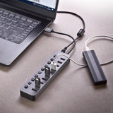EAN 8435430624410 - NGS IHUB 10 USB 3.2 Gen 1 (3.1 Gen 1) Type-A 5000 Mbit/s Negro imagen 7