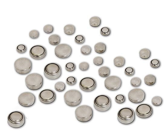 Pilas De Botón Alcalina, Arcas  (8xag1, 8xag3, 8xag4, 8xag13, 4xag5, 4xag12), 40 Pieza(S)