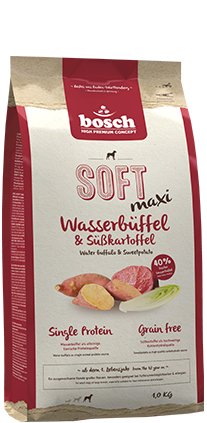 Alimento Seco Para Perros Bosch Soft Maxi Water Buffalo And Sweet Potatoes  2,5kg