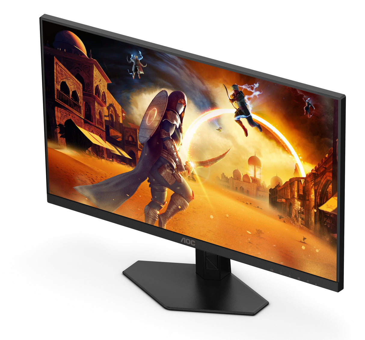 Monitor Aoc 27g4xe  (27") 1920 X 1080 Pixeles Full Hd Lcd Negro, Gris