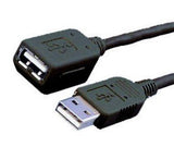 Cable Mediarange Mrcs154 Usb 2.0 1,8 M Usb A Negro