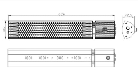 EAN 5901443121305 - Activejet APH-IW2000 calefactor de exterior imagen 4