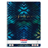 Herlitz New Batik Fearless Cuaderno Y Block A4 80 Hojas Azul, Marina
