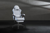 EAN 8435693112969 - Mars Gaming MGCXFSBL silla para videojuegos Silla para videojuegos de PC Asiento acolchado Azul, Gris imagen 10