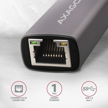 EAN 8595247905574 - Axagon ADE-TRC adaptador y tarjeta de red Ethernet 1000 Mbit/s imagen 2