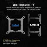 Corsair Cpu Water Block, Xc7 Elite Lcd White