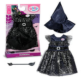 Zapf Creation Baby Born® Vestido De Bruja 43cm, Accesorios Para Muñecas 840542