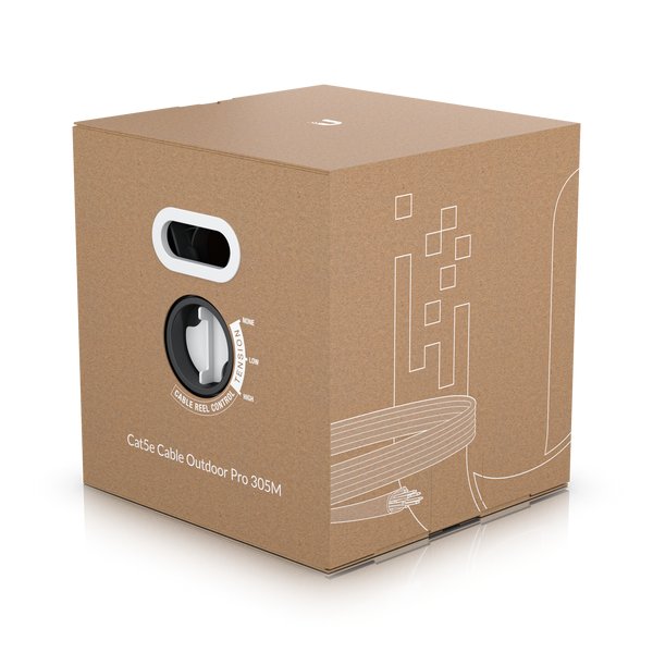 Ubiquiti Networks Uacc-Cable-C5e-Outdoor-Pro-305m-W Cable De Red Blanco Cat5e S/Utp (Stp)