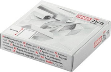 Novus Grapas Super 23/13 Para Grapadoras De Gruesos -Caja 1000-