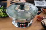 Unold Asia-Fondue, Acero Inoxidable, 1350 W, Ac 230v@50hz