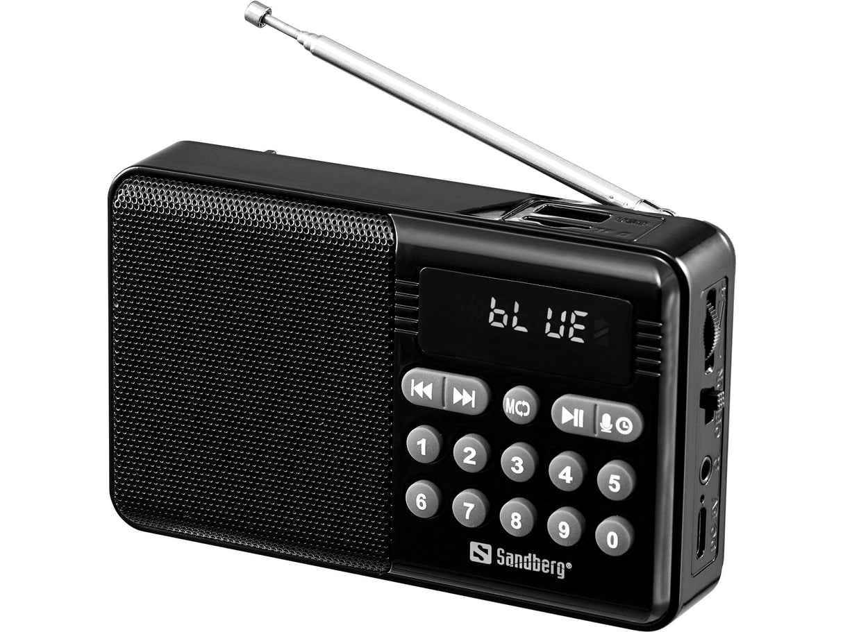 Speaker Radio Fm+Bt Recharge