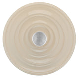 Tefal Servierpfanne Lov Gusseisen Ø 28cm (Beige, Mit Deckel, 3,8 Liter) E25972