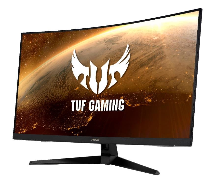 Monitor Asus 31.5 Tuf Gaming Vg328h1b - Led- Gebogen - Full Hd (1080p) - 79.8 Cm (31.4") Der Vg328h1b Widescreen Lcd-Monitor Von Asus Verfügt Über Ein Schärferes, Breiteres Und Helleres Display Als Seine Vorgänger Plus Eine Reihe V