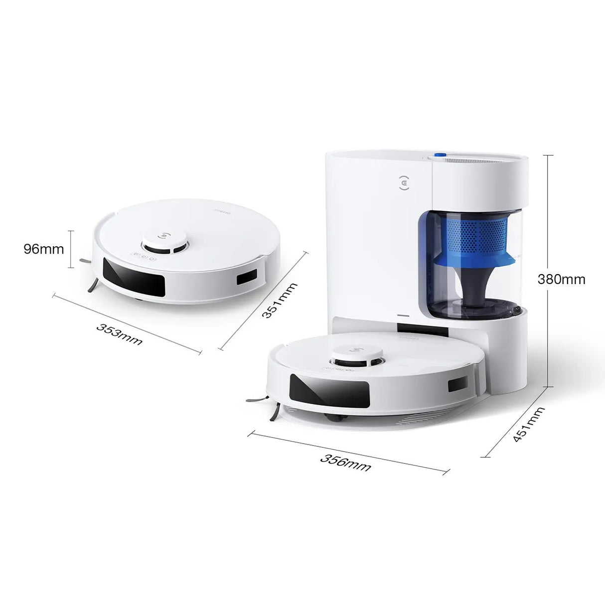 EAN 6970135033935 - Ecovacs Deebot N20E Plus 0,4 L Blanco imagen 2
