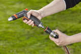 Gardena 18253-50 Accesorio Para Manguera Conector De Manguera Metal Negro, Naranja, Plata 1 Pieza(S)