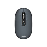 Port Connect Wireless & Bluetooth Rechargeable Pure Mac Mouse, Shadow