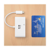 Tripp Lite U444-06n-Hgu-C Adaptador Multipuerto Usb-C Con Hdmi, Puerto Usb 3.0, Gbe, Carga Pd De 60w, Hdcp, Blanco