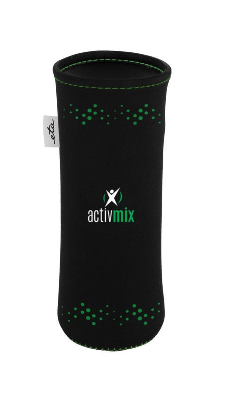 Eta Eta210390000 Activmix Premium Potencia 350 W, Bote Cristal 1 L, Acero Inoxidable Negro