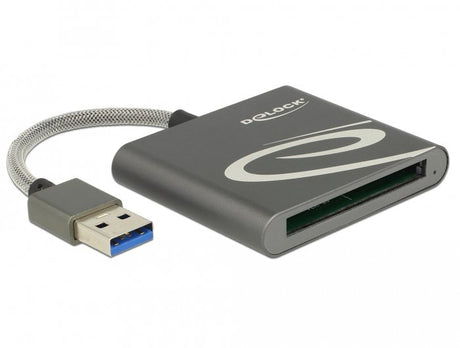 EAN 4043619915255 - DeLOCK 91525 lector de tarjeta USB 3.2 Gen 1 (3.1 Gen 1) Gris imagen 1