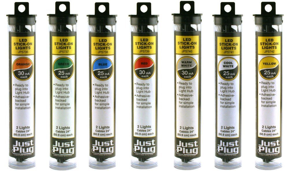 Woodland Scenics Wjp5740 Just Plug Klebe-Led Blanco Cálido 1 Ud.