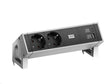 EAN 4057298083662 - Bachmann Desk 2 base múltiple 2 salidas AC Interior Negro, Plata imagen 1