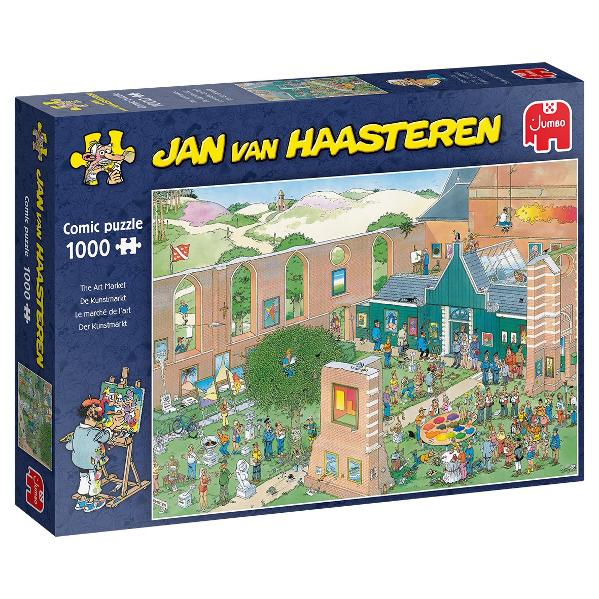 Jan Van Haasteren The Art Market 1000 Pcs Puzzle 1000 Pieza(S) Cómics