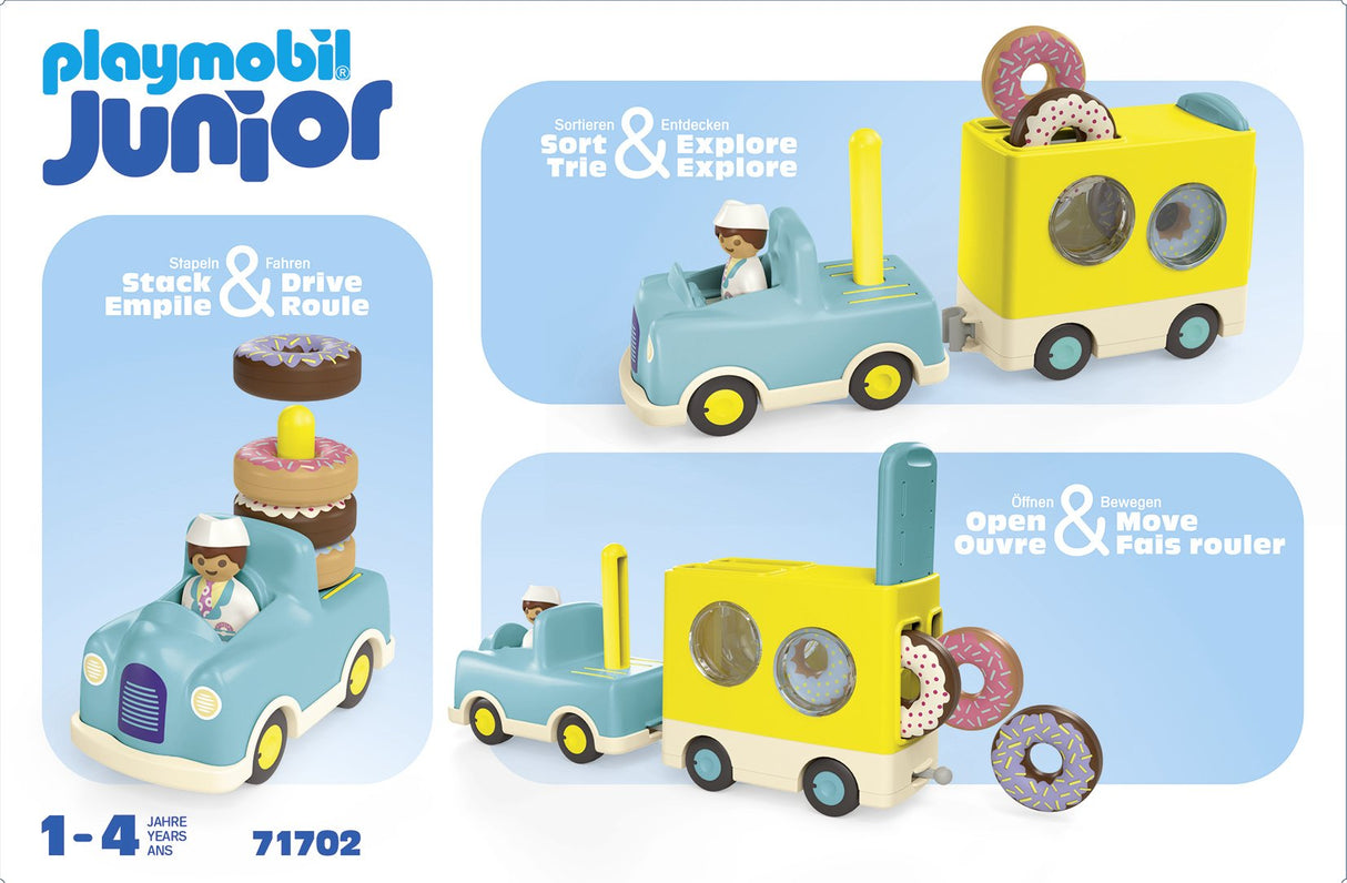 Playmobil Junior Camión De Donut