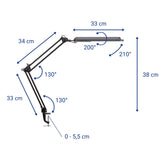 EAN 4002390055314 - MAUL MAULatlantic lámpara de mesa LED Negro imagen 7