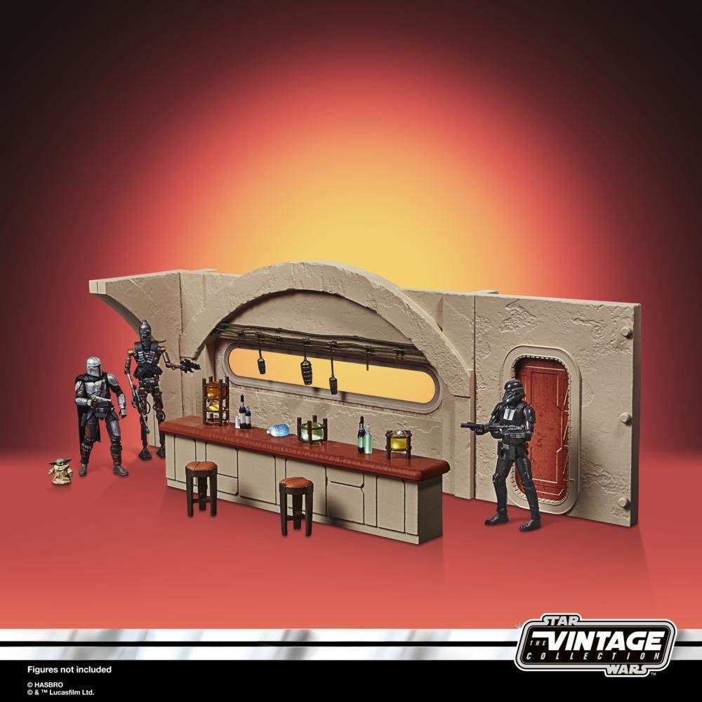 Set Nevarro Cantina + Figura Imperial Death Trooper Mandalorian Star Wars