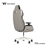 Thermaltake Argent E700 Ice Gris Metallic Alcantara Leather Chair