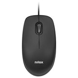EAN 8435693100393 - Nilox MOUSB1003 ratón Oficina USB tipo A Óptico imagen 2