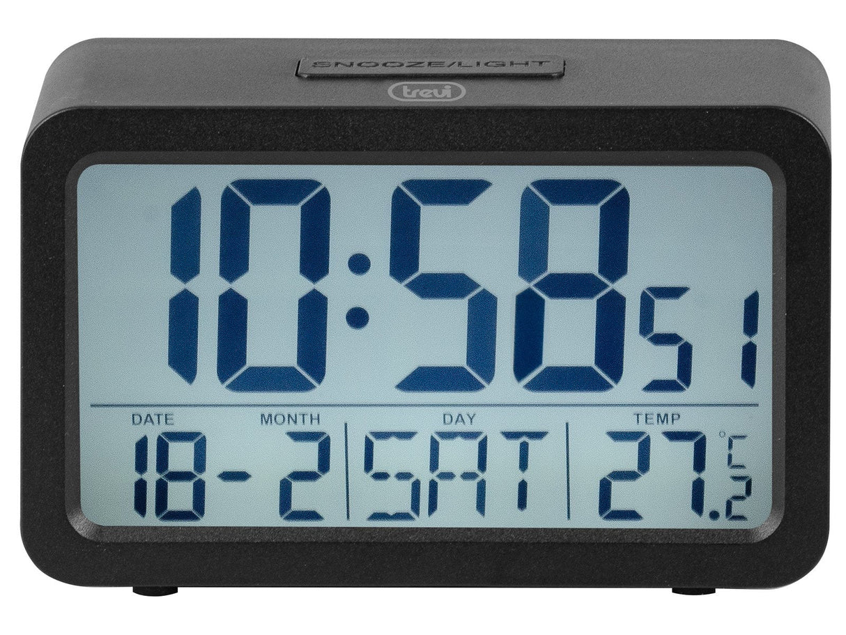 Reloj Despertador Trevi Sld 3p60 Digital Alarm Clock Black