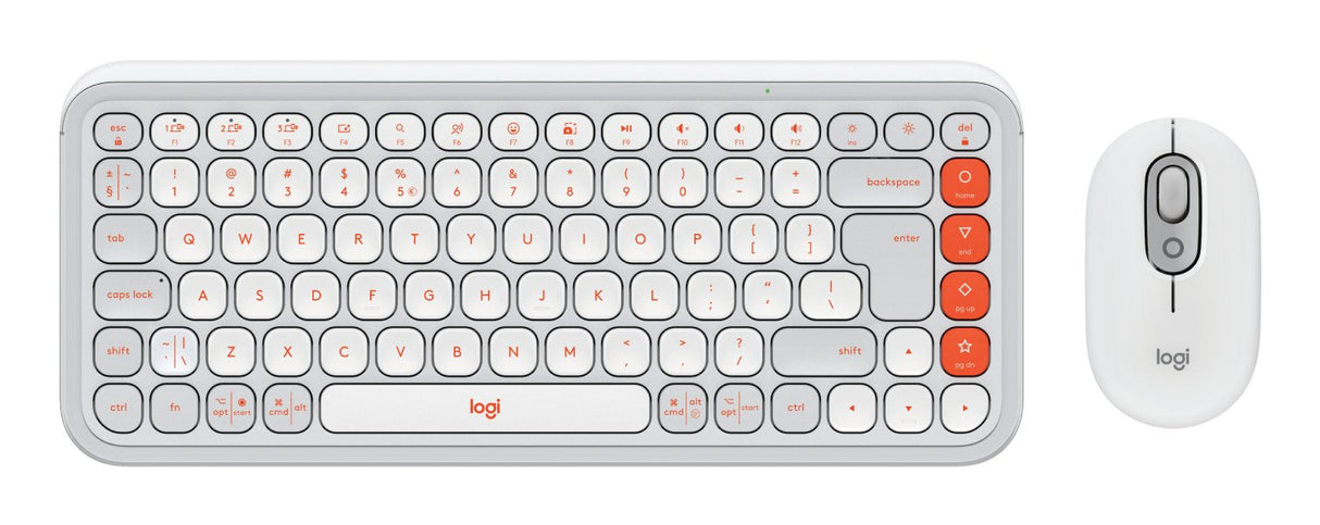 Logitech Pop Icon Combo Bialy